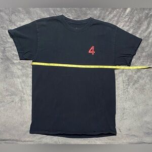 4Hunnid Men’s T Shirt  BLACK SIZE MEDIUM